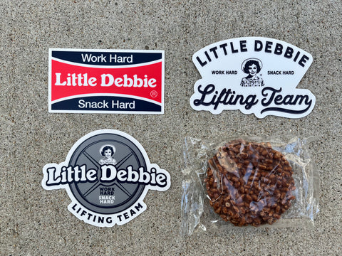 OG Logos - Little Debbie Sticker Pack (3 total stickers)